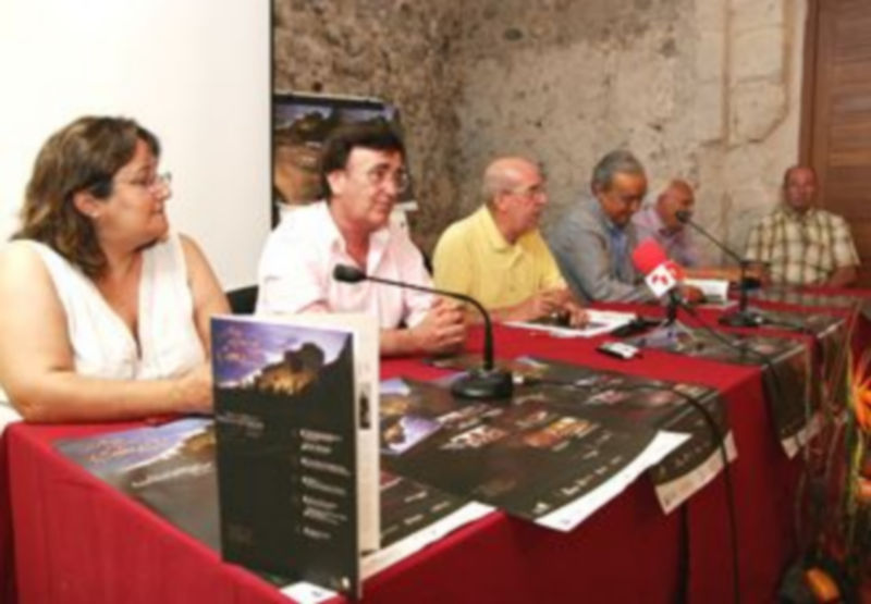 Un momento de la presentación de las Jornadas en el Palacio de Pedro I./ Gabriel Gómez