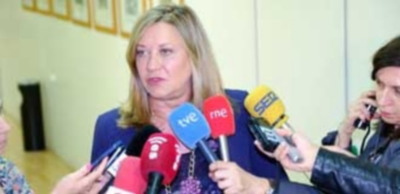 Del Olmo comunicó a los medios que la Junta de Castilla y León se personará como acusación en el caso ‘Perla Negra’ por un posible delito en el contrato inmobiliario. / JCylL