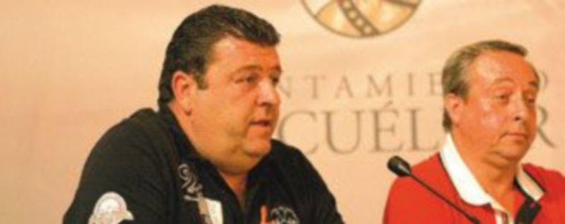 El empresario taurino de la villa durante la presentación de los carteles de  la feria de 2010. / Gabriel Gómez