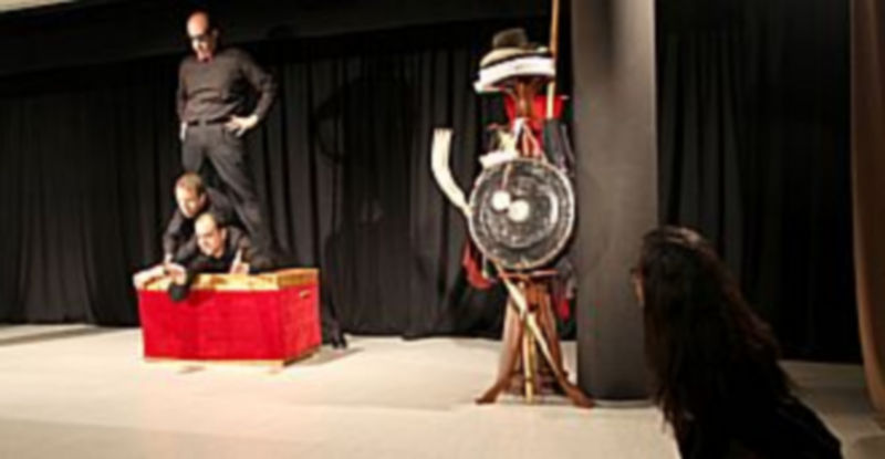 Una de las actuaciones teatrales que la sala ha acogido desde su inauguración el 19 de diciembre de 2010./ Gabriel Gómez