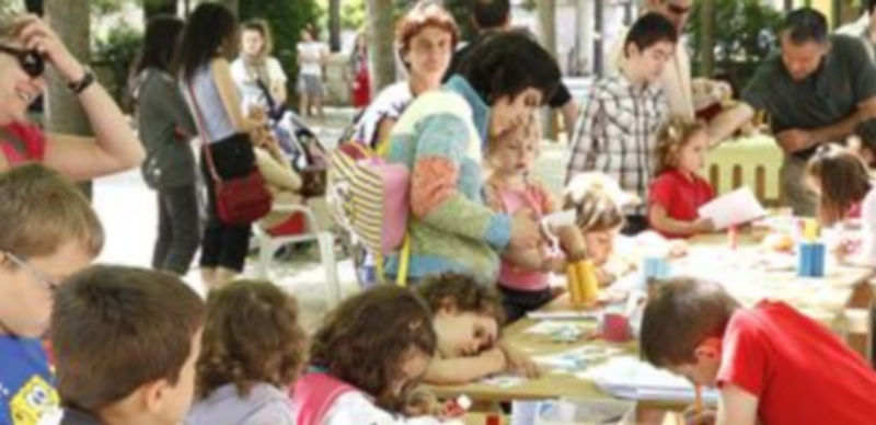 Los Paseos de San Francisco acogen el desarrollo de los talleres. /Gabriel Gómez