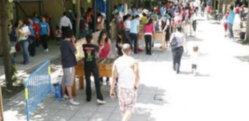 Los Paseos de San Francisco acogerán la fiesta de la cultura y la solidaridad. / Gabriel Gómez