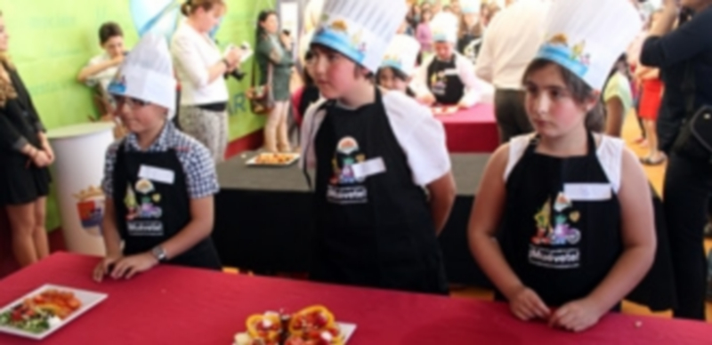 Los participantes de la primera categoría demostraron unas grandes dotes culinarias a pesar de su corta edad./ chantal núñez