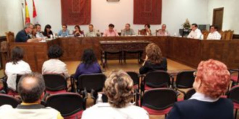 Un momento del desarrollo de la última sesión de pleno del municipio. / Gabriel Gómez