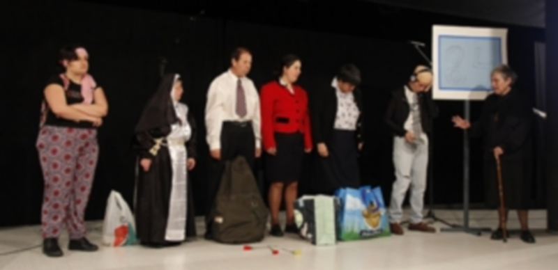 El grupo de teatro Nuevos Horizontes