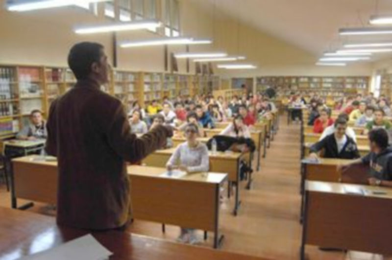 En el IES Andrés Laguna se instalarán dos sedes de examen./Juan Martín