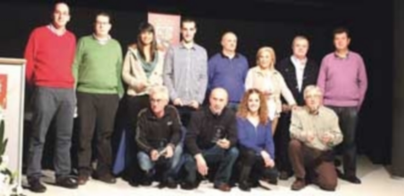 Galardonados en la edición de los premios al deporte de 2014. / Chantal Núñez
