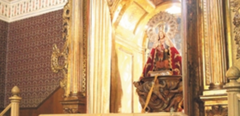 Imagen de la Virgen de El Henar