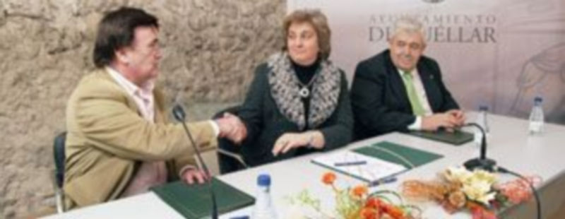 Asistentes a la firma del convenio con Medio Ambiente para la ejecución del proyecto./Gabriel Gómez