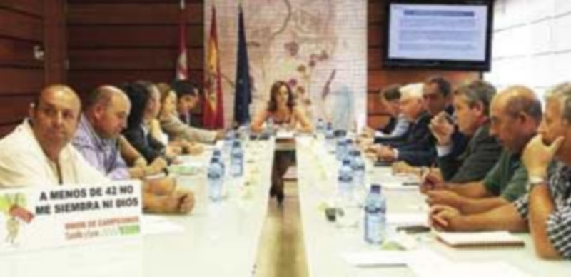 La consejera de Agricultura