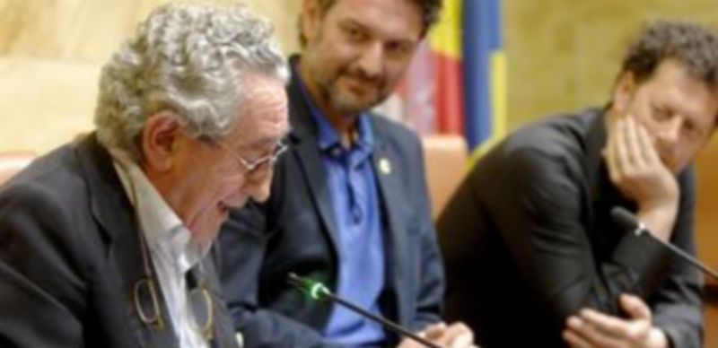 Rodrigo Peñalosa (izquierda)