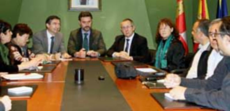 Un momento de la reunión celebrada en San Ildefonso. / El Adelantado