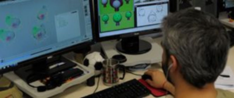 Centro audiovisual del Círculo de las Artes y la Tecnología. / Kamarero