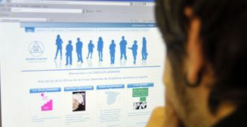 La asociación tiene una página web en la que figura toda la información necesaria sobre su trabajo. / Juan Martín.