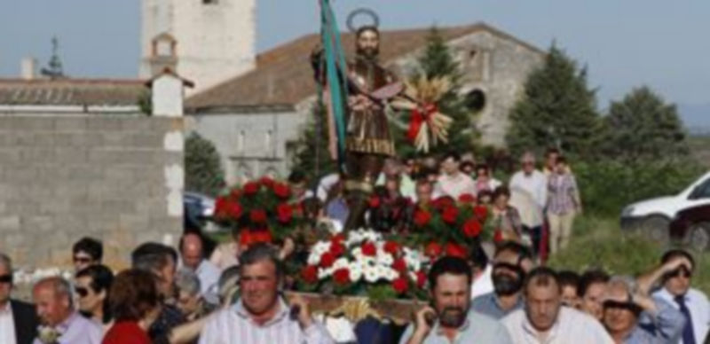 Imagen de archivo de la procesión de San Isidro del año pasado. / Gabriel Gómez