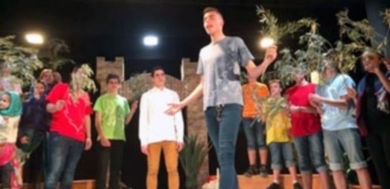 Instantes del musical en su función del lunes