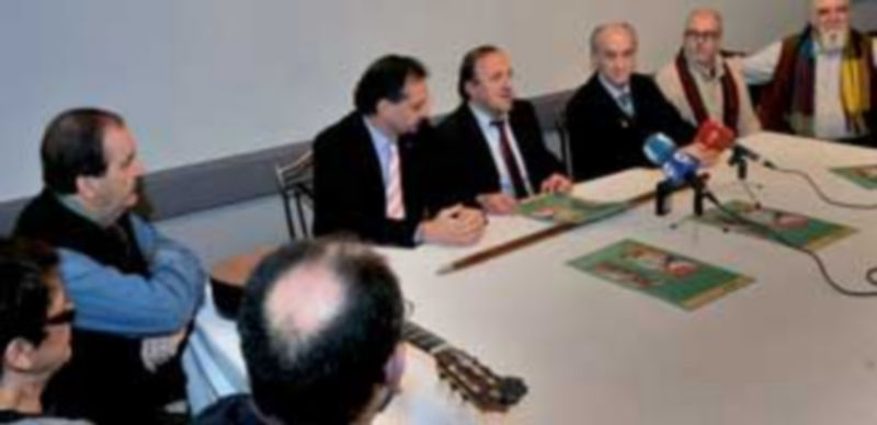 La presentación del baile guateque tuvo lugar ayer en La Floresta. / Kamarero