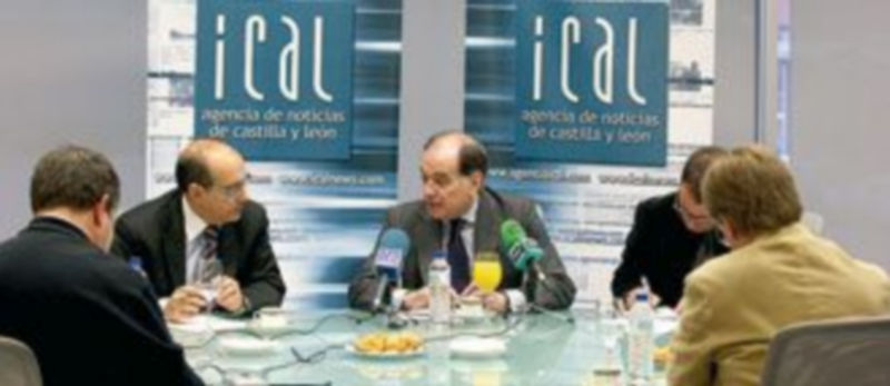 Desayuno informativo de la agencia Ical con el vicepresidente económico de la Junta