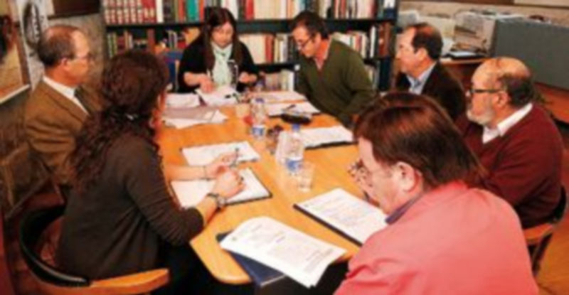 El Patronato de la Fundación se reunió en el torreón del Castillo