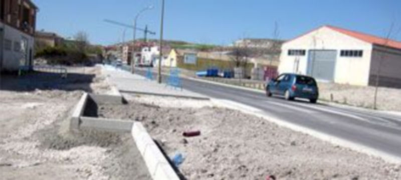 Estado actual de las obras del camino verde