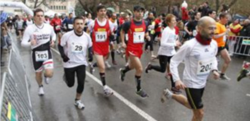 El desarrollo de la carrera contempla el corte al tráfico de varias calles desde primera hora de la mañana. / Gabriel Gómez