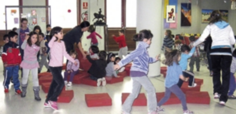 Niños participantes en una edición anterior del programa de actividades. / Nuria Pascual