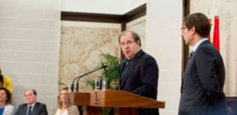 El presidente de la Junta y el presidente de Bankia