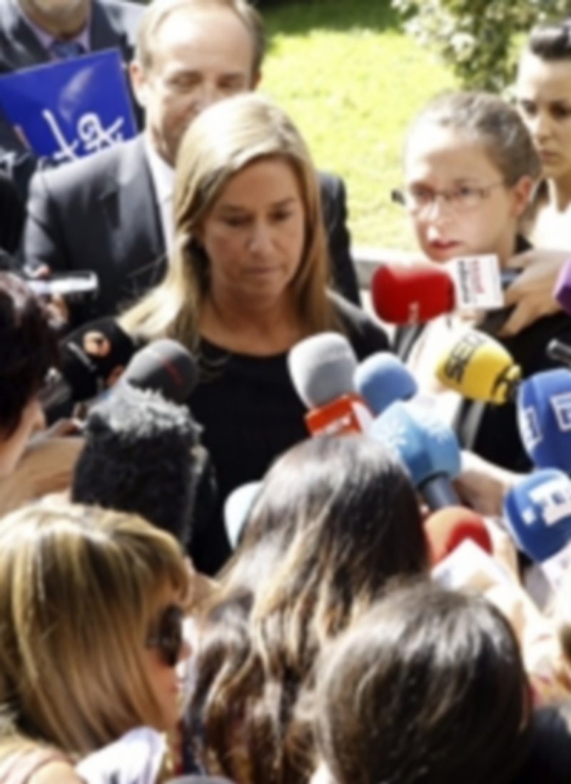 La ministra de Sanidad