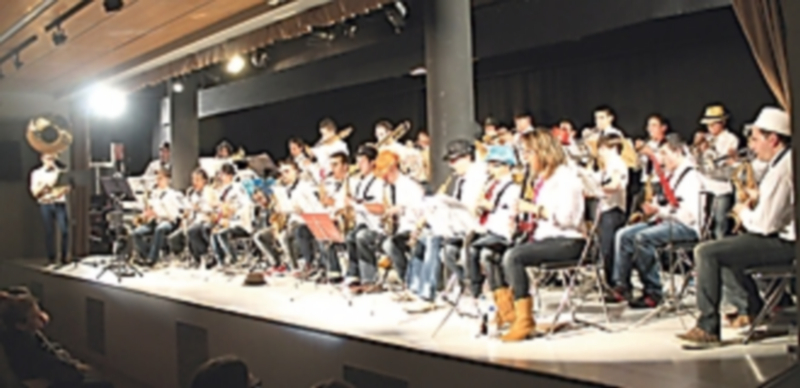 Alumnos de la Escuela de Música en una de sus audiciones. / C. N.