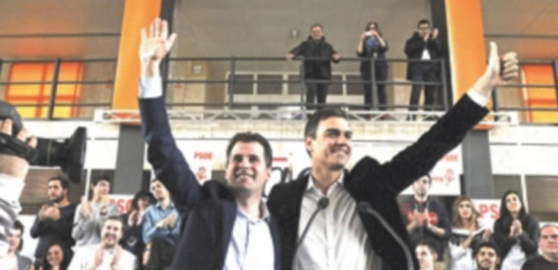 Luis Tudanca quiere “devolver la ilusión” y acabar “con la apatía” 1 El secretario general del PSOE