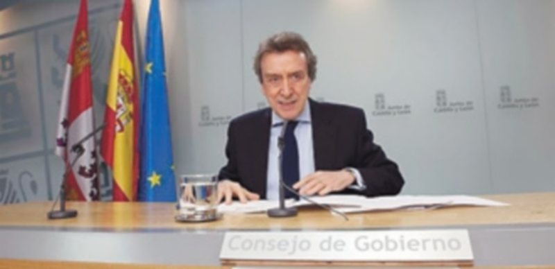 El portavoz de la Junta y consejero de la Presidencia