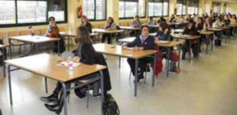 La última convocatoria de oposiciones para el cuerpo de maestros se produjo en 2013