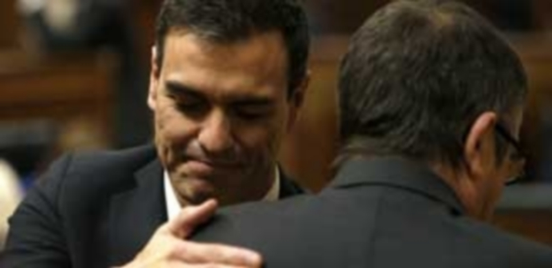 El préstamo de senadores a los independentistas divide al PSOE 1 El secretario general del PSOE y candidato a la presidencia del Gobierno