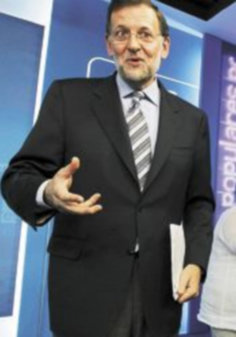 La alegría de Rajoy y de su equipo fue enorme nada más conocer que Zapatero convocaba elecciones generales para el próximo mes de noviembre. / Efe