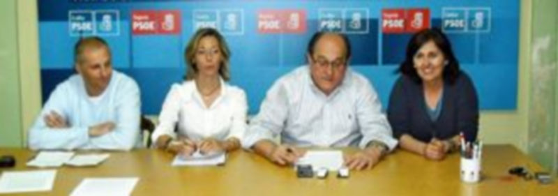 Algunos de los integrantes de la candidatura socialista al Ayuntamiento de la villa. /El Adelantado