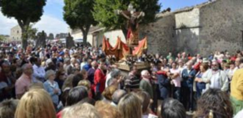 La romería del Cristo del Caloco atrajo como cada año a multitud de fieles