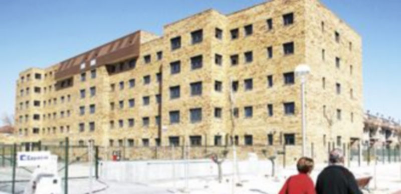 Viviendas construidas recientemente en el área metropolitana de Valladolid. / Rubén Cacho (ICAL)