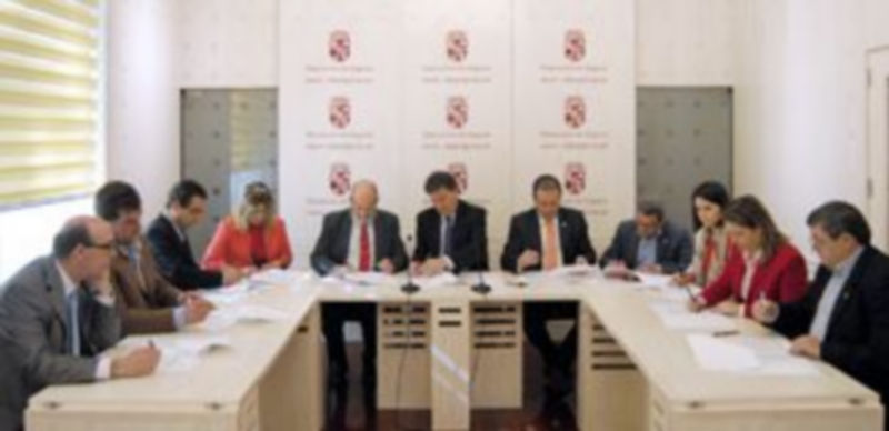 Los alcaldes participantes