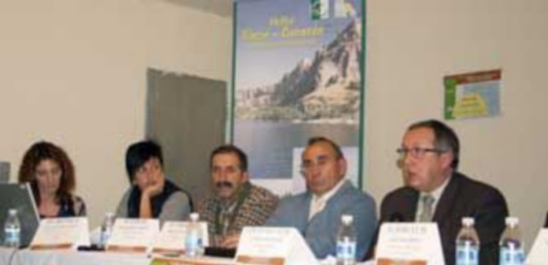 Un modelo sin definir 1 Un momento de la intervención del delegado territorial de la Junta en Boceguillas. / El Adelantado