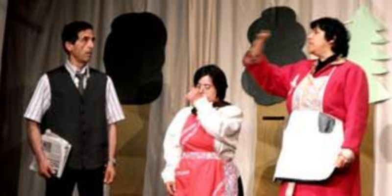 Integrantes de Nuevos Horizontes durante una representación./ El Adelantado.