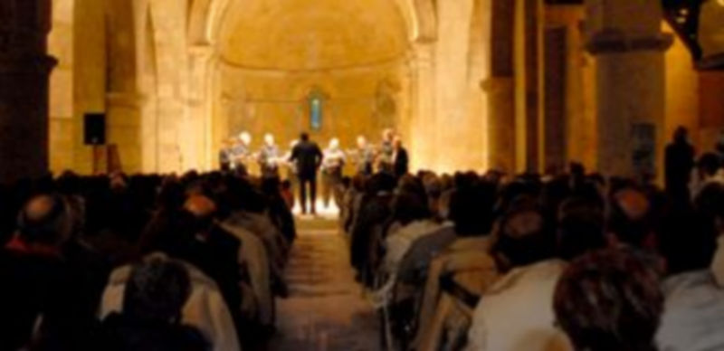 Imagen de archivo del grupo Tutto Voce durante uno de sus muchos conciertos. / El Adelantado