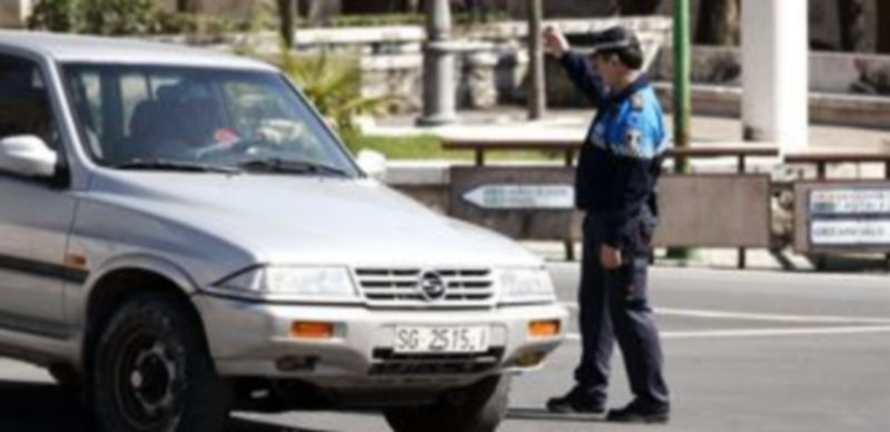 Los agentes controlaron un total de 253 vehículos. / Gabriel Gómez