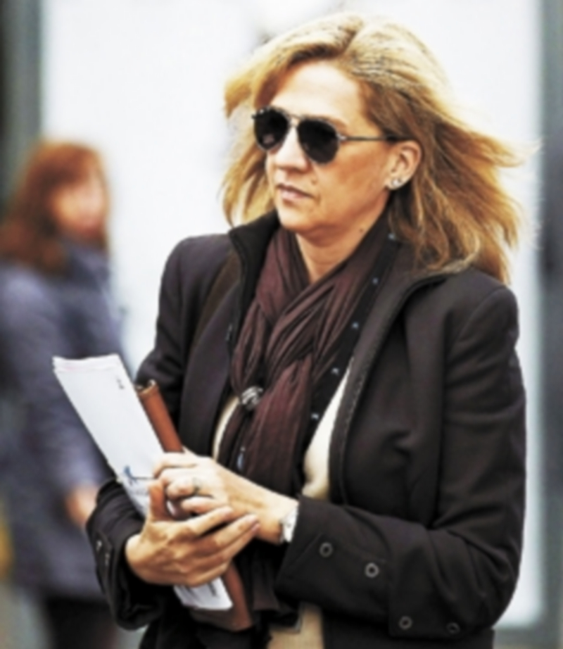 La Infanta Cristina deberá acudir a los juzgados a declarar el próximo 8 de febrero. / Efe