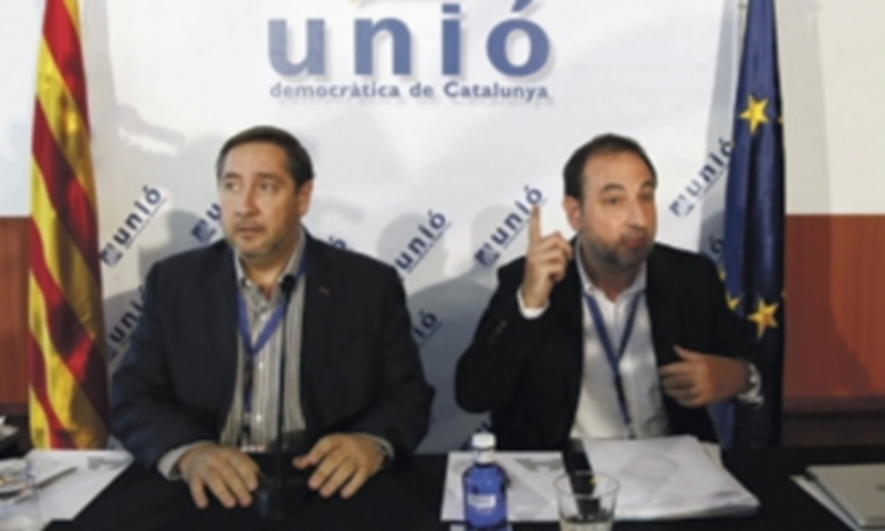 Ramon Espadaler (derecha)