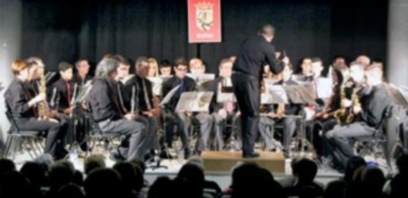 Banda Municipal de Música en una de sus actuaciones de este año. / C.N.