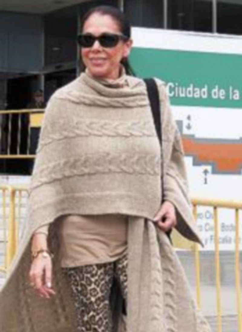 La cantante Isabel Pantoja.