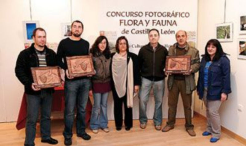 Ganadores de la última edición del concurso fotográfico ‘Flora y Fauna’. /GABRIEL GÓMEZ