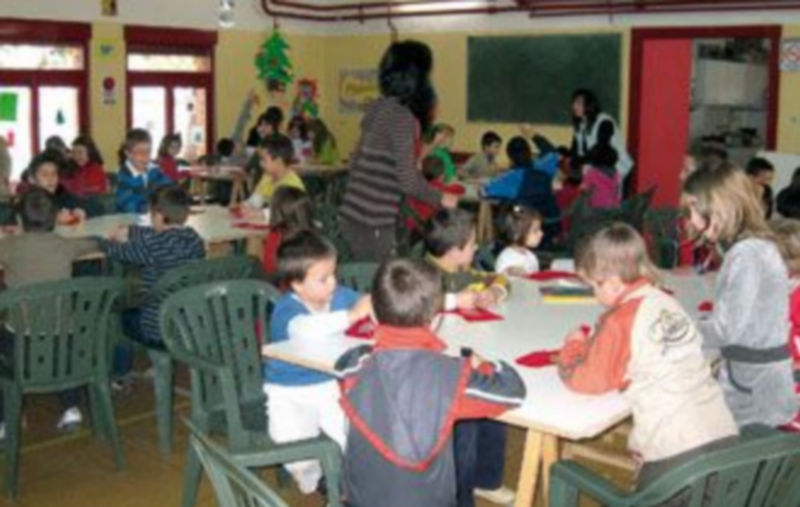 Casi cincuenta niños participaron en la primera jornada de los navitalleres. / GABRIEL GÓMEZ