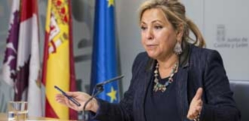 La vicepresidenta y portavoz de la Junta