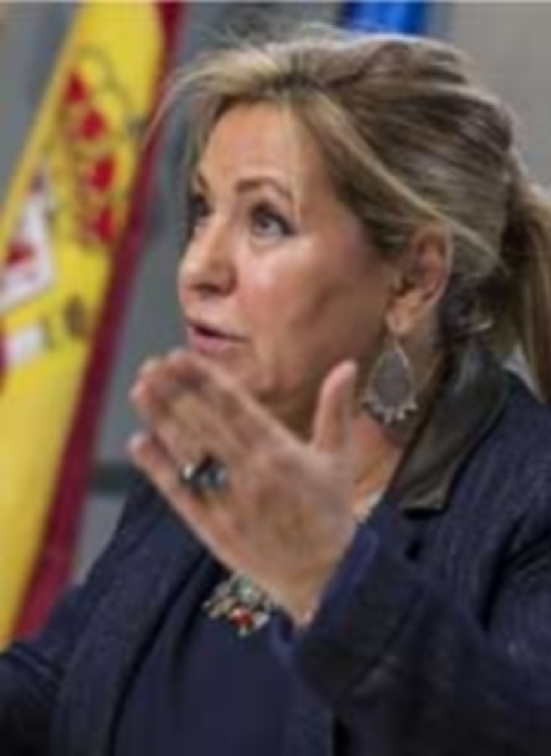 Rosa Valdeón compareció en rueda de prensa tras el Consejo de Gobierno celebrado en el día de ayer. / Europa Press